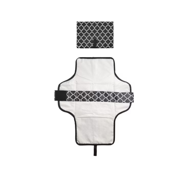 Geanta de infasat YaYiBo, textil, negru/alb, 27 x 16 x 5 cm