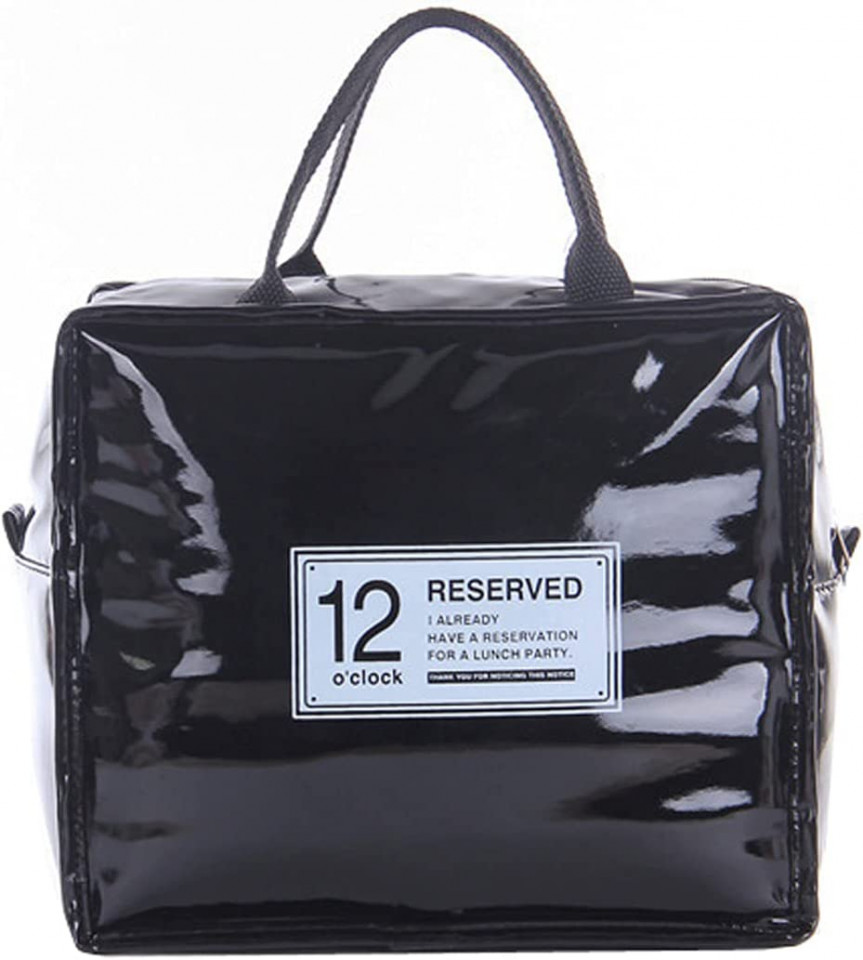 Geanta pentru dama ZARSIO, poliuretan, negru, 10,1 x 21,5 x 16,2 cm