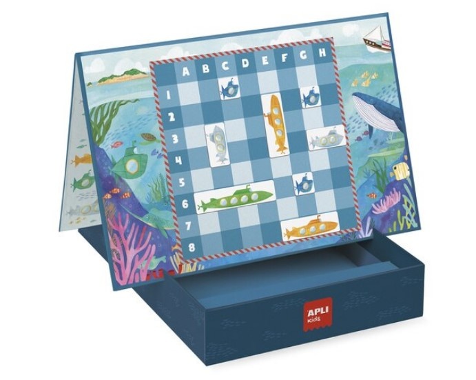 Joc magnetic Submarin, Apli Kids, 28 x 36 cm, 5 ani+
