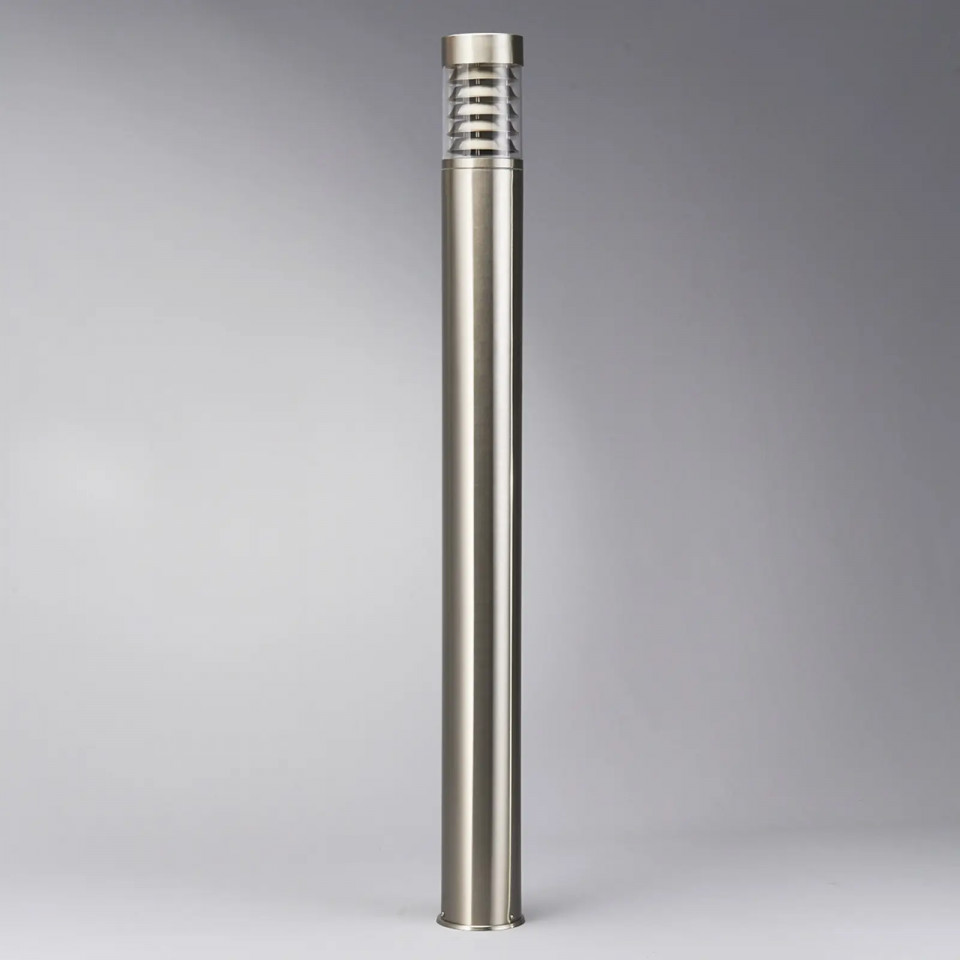 Lampa pentru gradina Enja, otel inoxidabil/policarbonat, argintiu, 100 x 10,1 cm 100