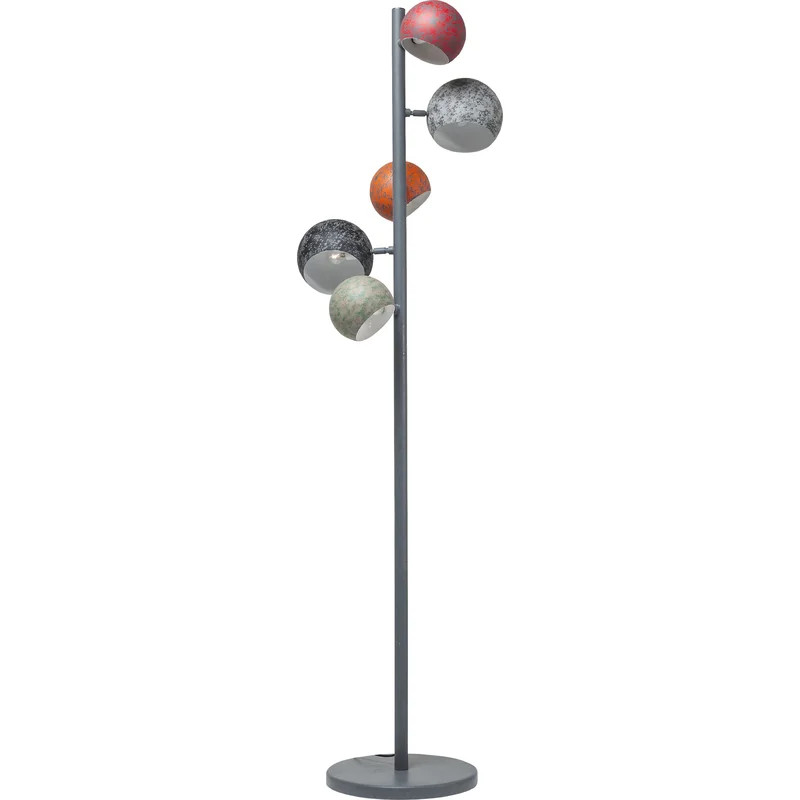 Lampadar Calotta, metal, multicolor, 35 x 15 x 177 cm