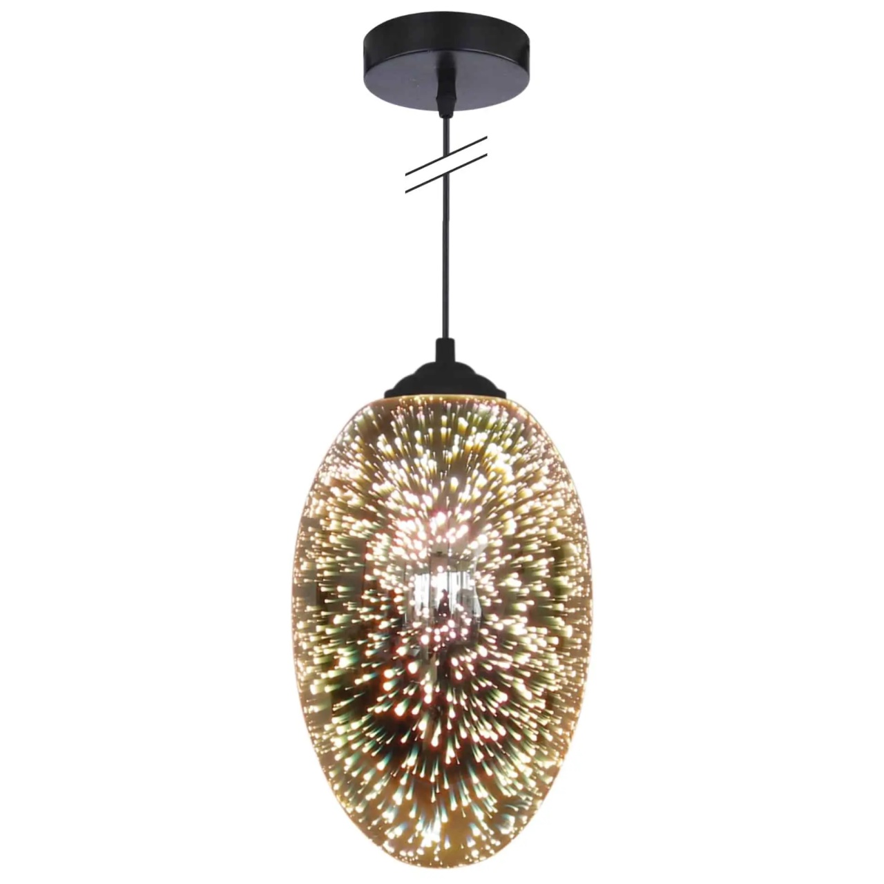 Lustra Candellux Ozzo, 5xE14, crom-transparent