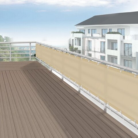 Prelata balcon Portland, crem, 300 x 75 cm Pret Redus chilipirul-zilei pret redus imagine 2022