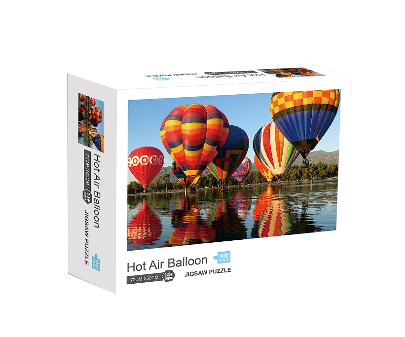 Puzzle Mappy - Baloane, 1000 piese, Resigilat, Grad B