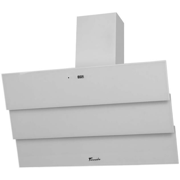 RESIGILAT Hota Decorativa Tornado Megas 1200-90 LED, clasa A, 1 motor Turbo, latime 90 cm, 4 viteze, absorbtie 1200 m3/ora, filtru anti-grasimi