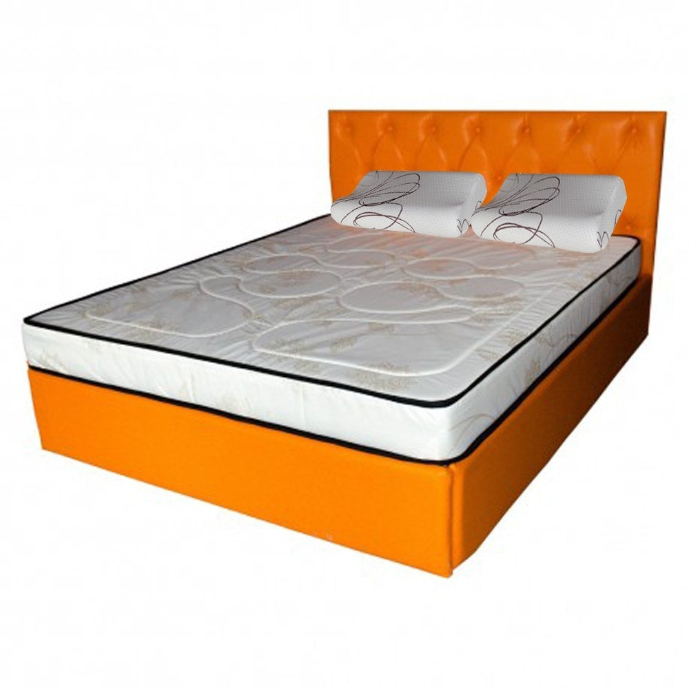 Saltea VENUS Eco Memory + 2 perne ortopedice memory SB 52x32 cm, 160x200x17