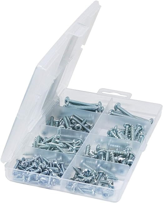 Set de 175 suruburi autofiletante TKExcellent, otel, marimi diferite
