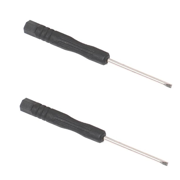 Set de 2 surubelnite Sharrb, plastic/metal, argintiu/negru, 8 cm
