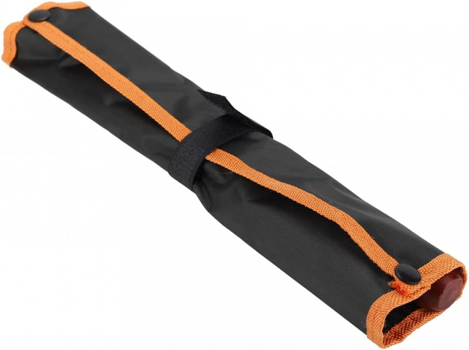 Poze Set de 3 instrumente pentru ascutire lant de drujba SAVIOR, otel/lemn, rosu/argintiu