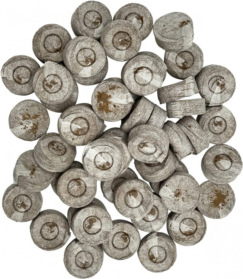 Set de 50 bucati granule de turba pentru insamantari Kseyic, 30 mm Accesorii de grădină 2023-09-28 3
