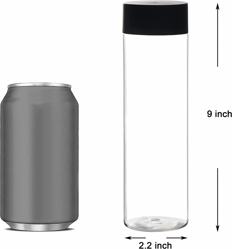 Poze Set de 6 sticle Youngever, transparent, plastic, 473 ml