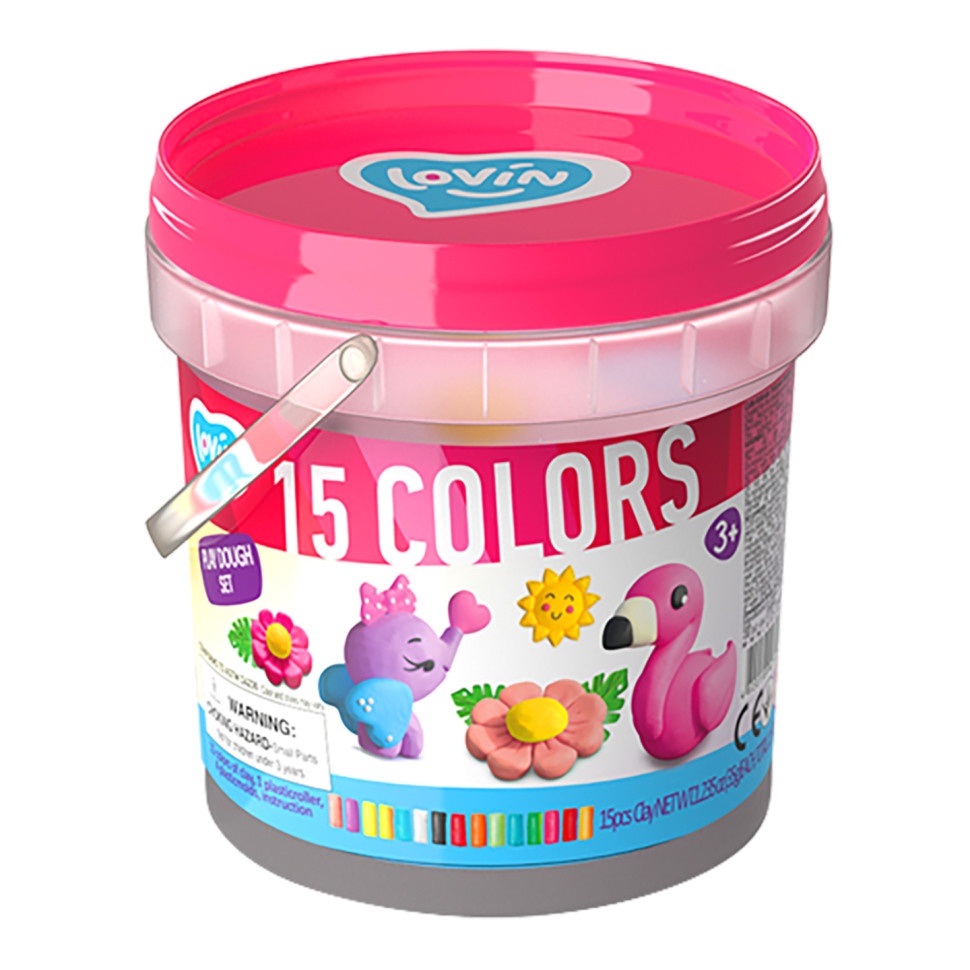 Set plastilina 100% ECO, Lovin\'Do, Cute Animals