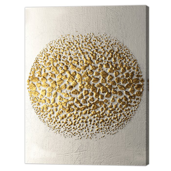 Tablou „Minge de aur”, 80 x 60 cm aur” imagine noua somnexpo.ro