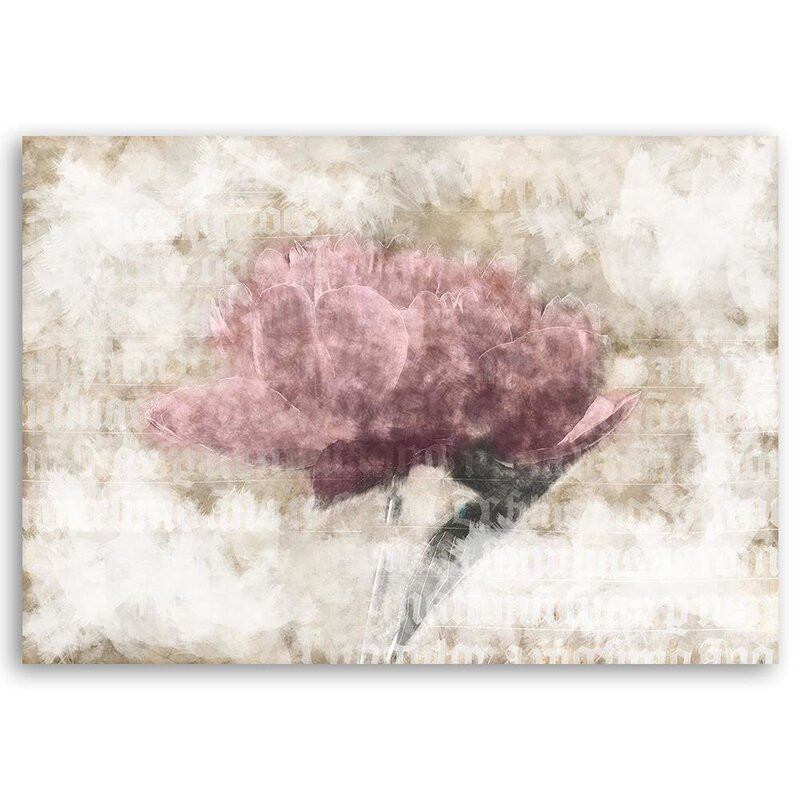 Tablou Lily Manor, panza, roz/bej, 60 x 90 cm chilipirul-zilei.ro/ imagine 2022