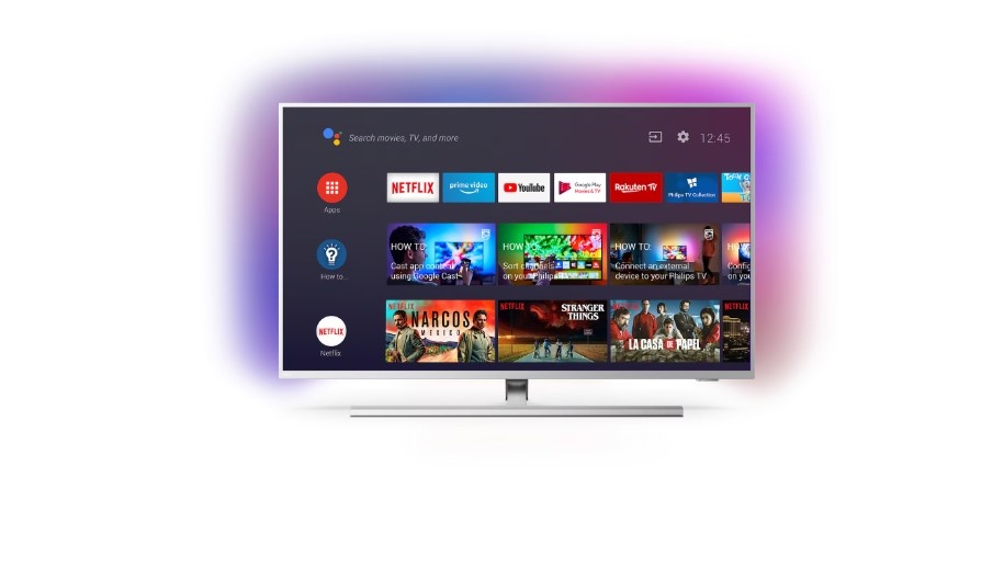 Televizor Philips 58PUS8545/12, 146 cm, Smart Android, 4K Ultra HD, LED, Clasa G, RESIGILAT, 1 AN GARANTIE