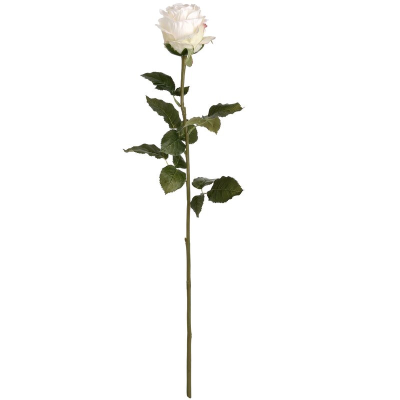 Trandafir artificial, alb Pret Redus chilipirul-zilei pret redus imagine 2022