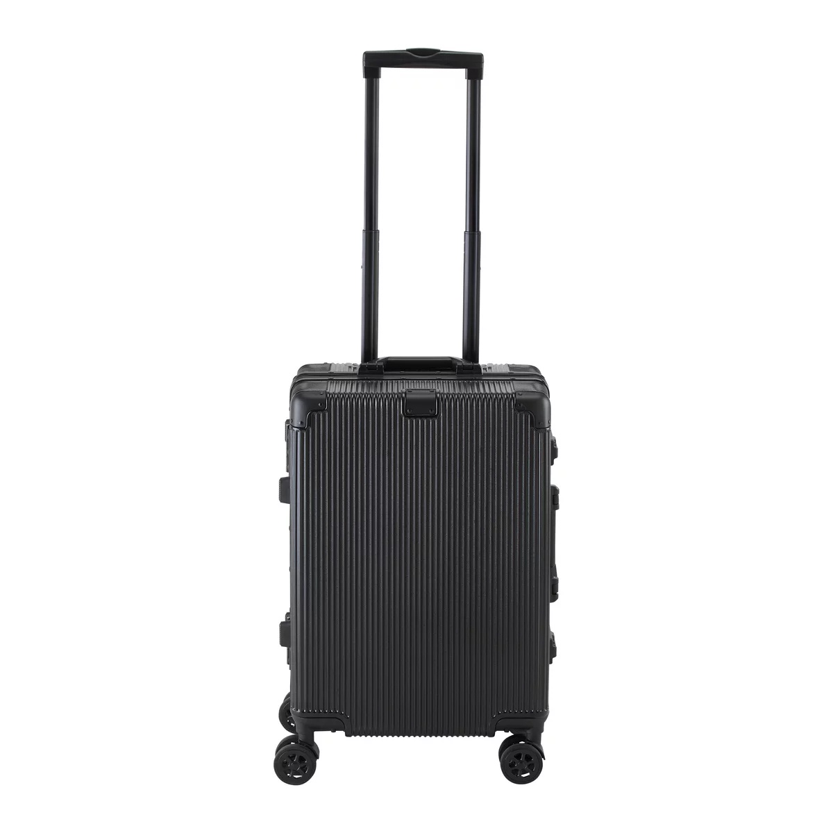 Troler / Valiză neagră Miami S, Lungime/Lățime/Înălțime: 38/24/58 cm