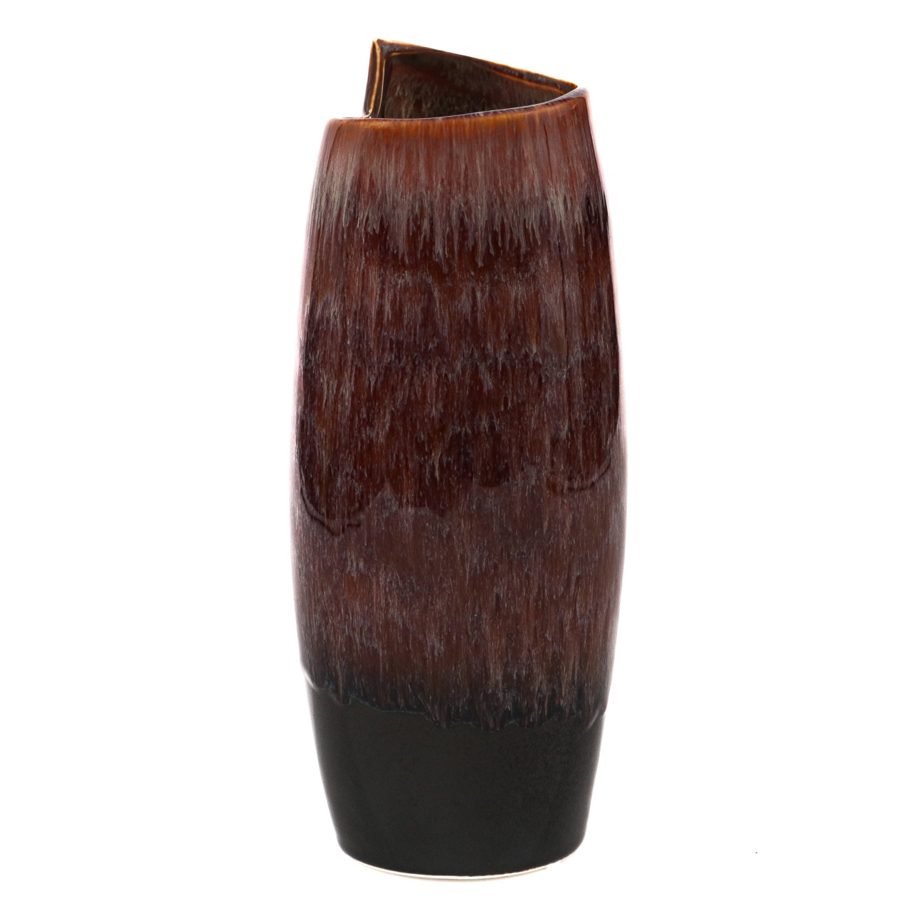 Vaza Hull, Ceramica, Maro, 28cm