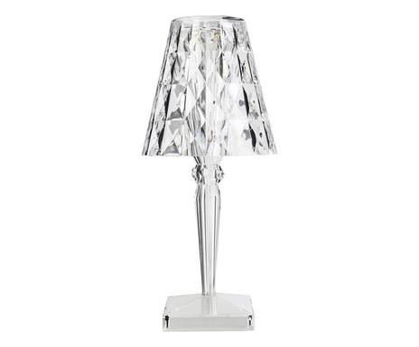 Veioza Cristallo, LED, alb transparent, 17 x 37.3 cm chilipirul-zilei.ro/