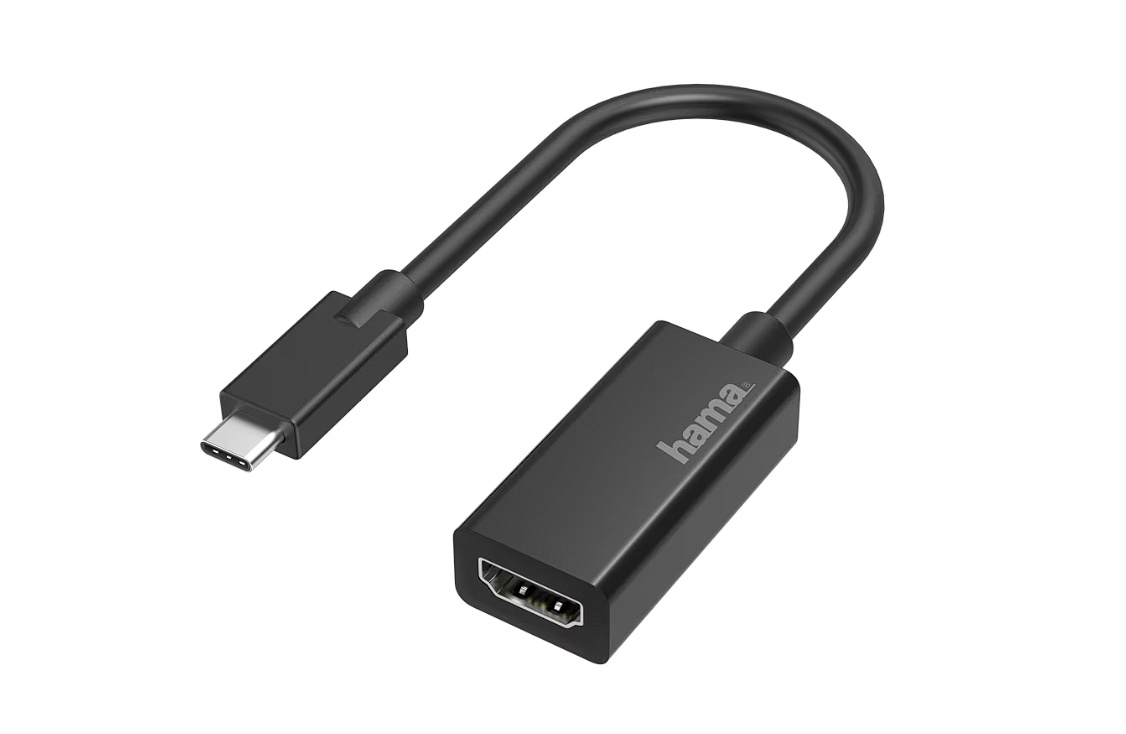 Adaptor Video Hama, Mufa USB-C - priza HDMI ™, Ultra-HD 4K, Resigilat, Gard A