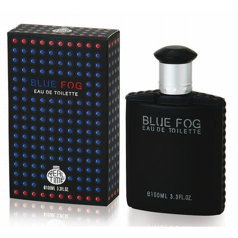 Apa de toaleta pentru barbati BLUE FOG REAL TIME 100 ml