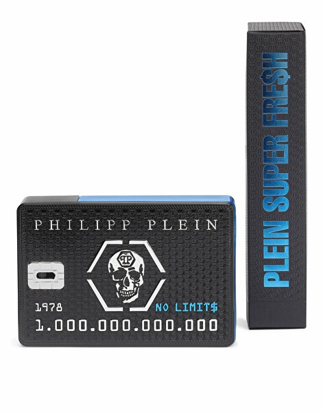 Apa de Toaleta Philipp Plein No Limits Super Fresh, Barbati, 90 ml