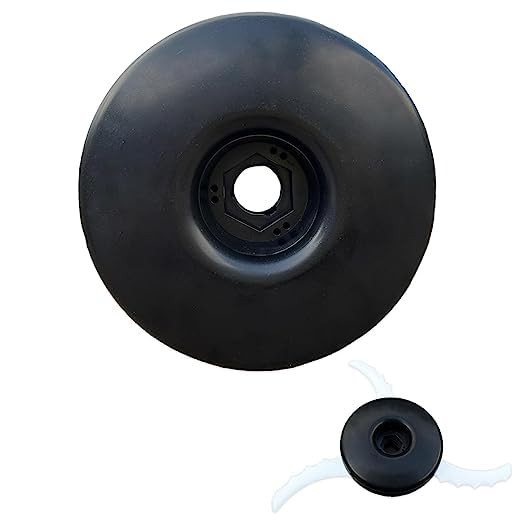 Cap motocoasa pentru Makita DUR183 4BAOHUI, plastic, negru, 11 cm