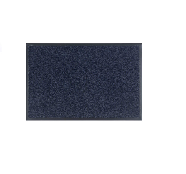 Covor de intrare GadHome, polipropilena, albastru inchis, 60 x 90 cm Albastru
