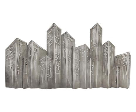 Decoratiune de perete 3D ARTE DAL MONDO, gri Arte imagine noua