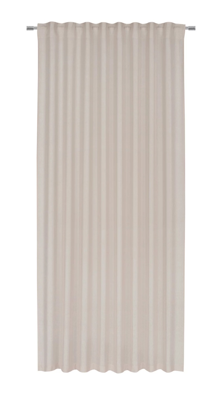 Draperie Elisa în culoarea bej, 135x255cm