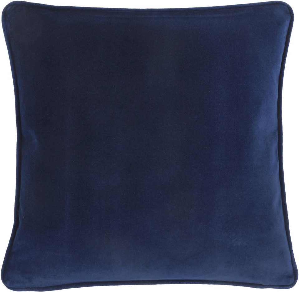 Fata de perna Dana, bumbac, albastru marin, 50 x 50 cm Textile 2023-02-08