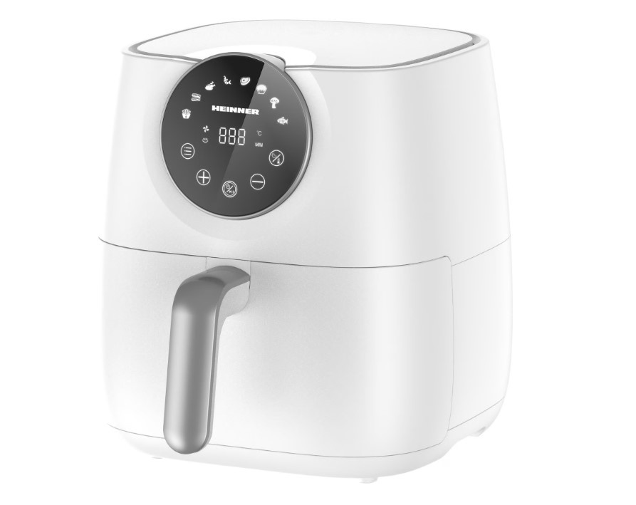 Friteuza cu aer cald Heinner Airfryer Smartfry HAF-B6WH1700, 1700w, capacitate: 5.7l, display digital cu control touch, timer 60 min, temperatura