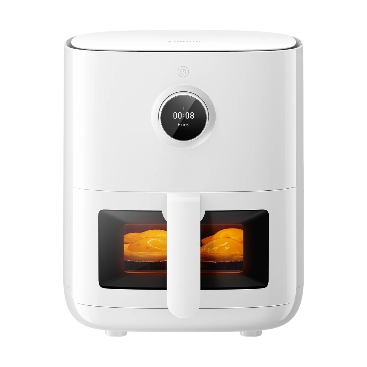 Friteuza fara ulei (AirFryer) Xiaomi Mi Smart Air Fryer BHR6943EU, 1600 W, 4 l, geam, display OLED, alb, RESIGILAT, 1 AN GARANTIE