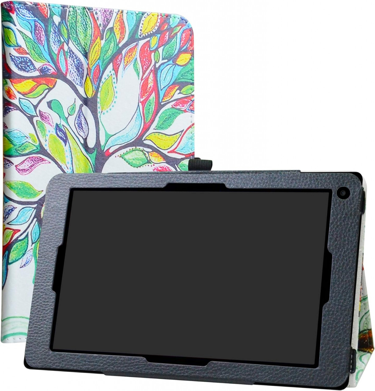 Husa de protectie pentru Alba Labanema, piele PU, multicolor, 10 inchi