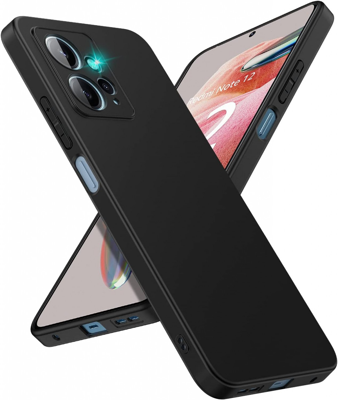 Husa de protectie pentru Xiaomi Redmi Note 12 4G SineOrdo, TPU, negru, 6,67 inchi