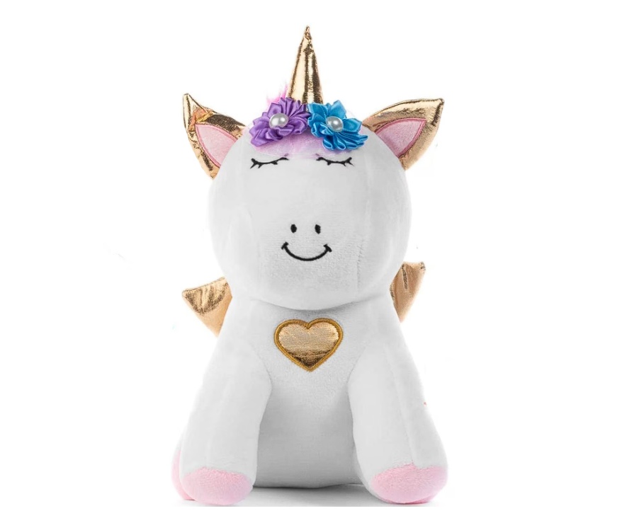 Jucarie de plus unicorn, Light Autumn, 30 cm, Resigilat, Grad A