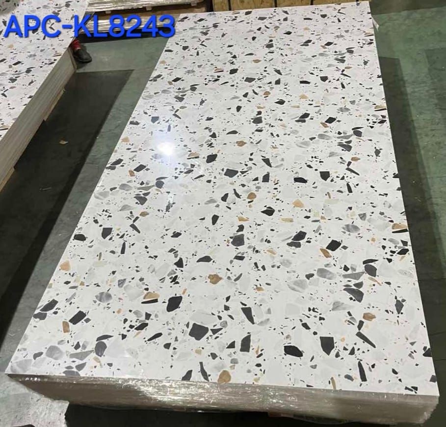 Panou Decorativ Imitatie Marmura, PVC, 1220 x 3 x 2700 mm