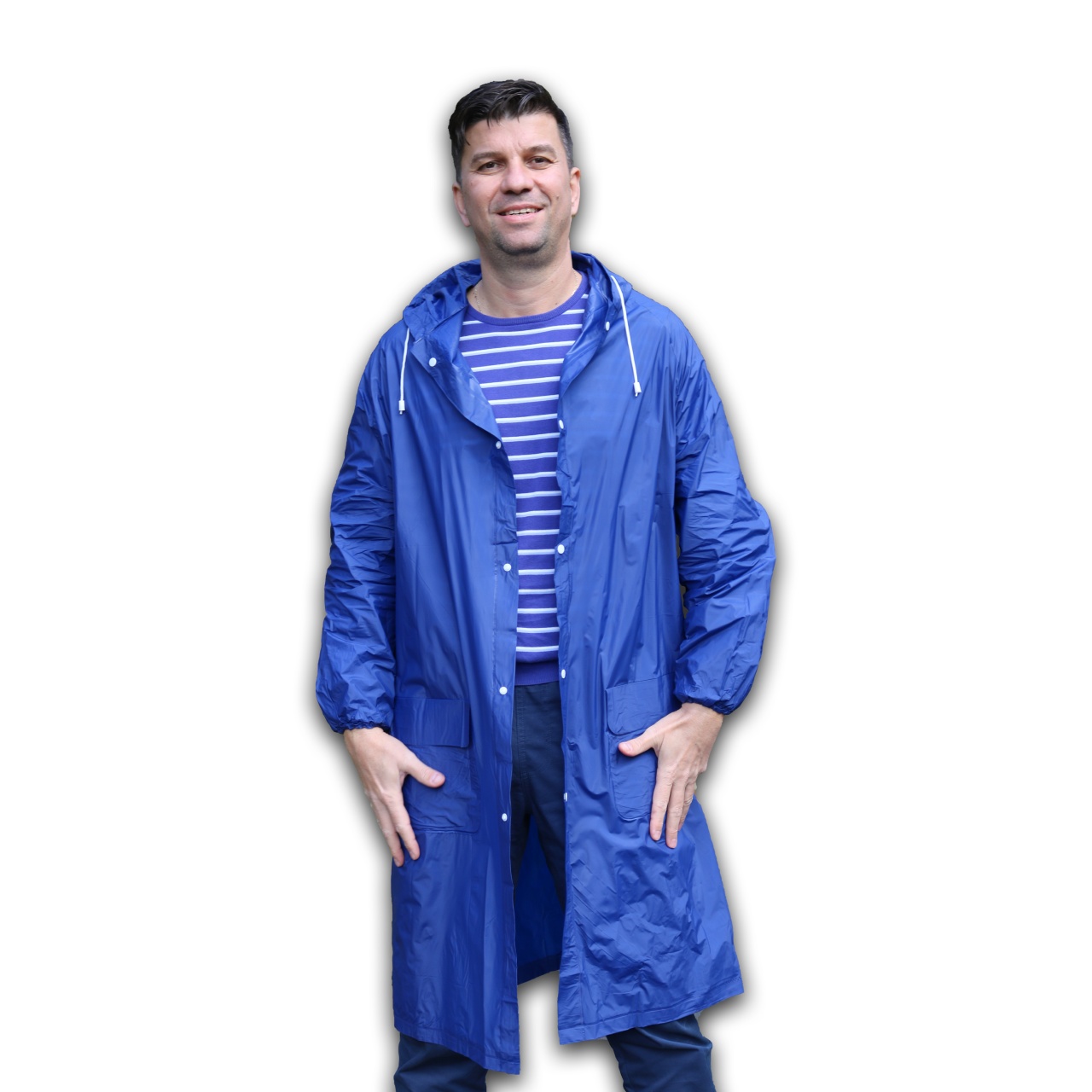 Pelerina de Ploaie - Model Universal - Albastru - BSP Guard