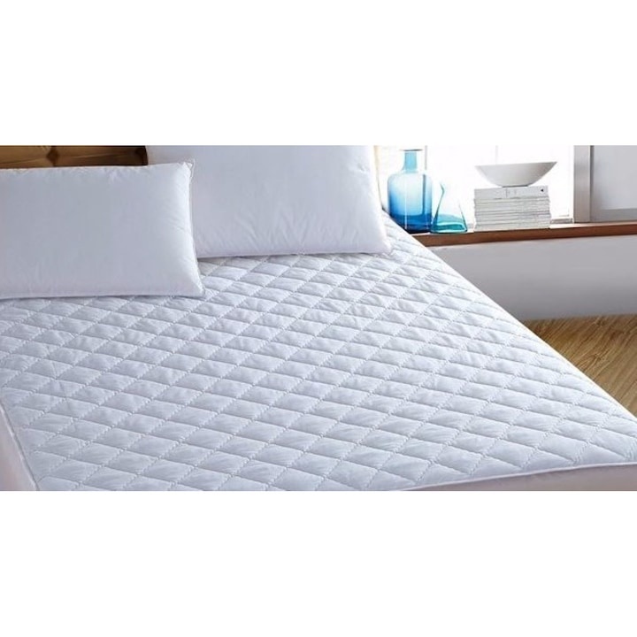 Protectie pat matlasata ultrasonic imperial impermeabilă pentru saltea de 160x200 cm