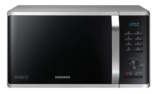 RESIGILAT - CUPTOR CU MICROUNDE SAMSUNG MG23K3575AS, 23L, Digital, 800W, Argintiu