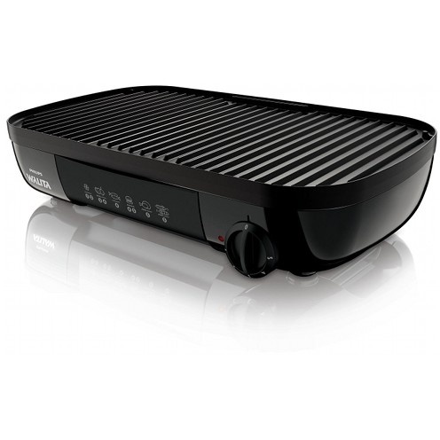 RESIGILAT Gratar de masa Philips Daily Collection HD6321/20, 2000W, negru
