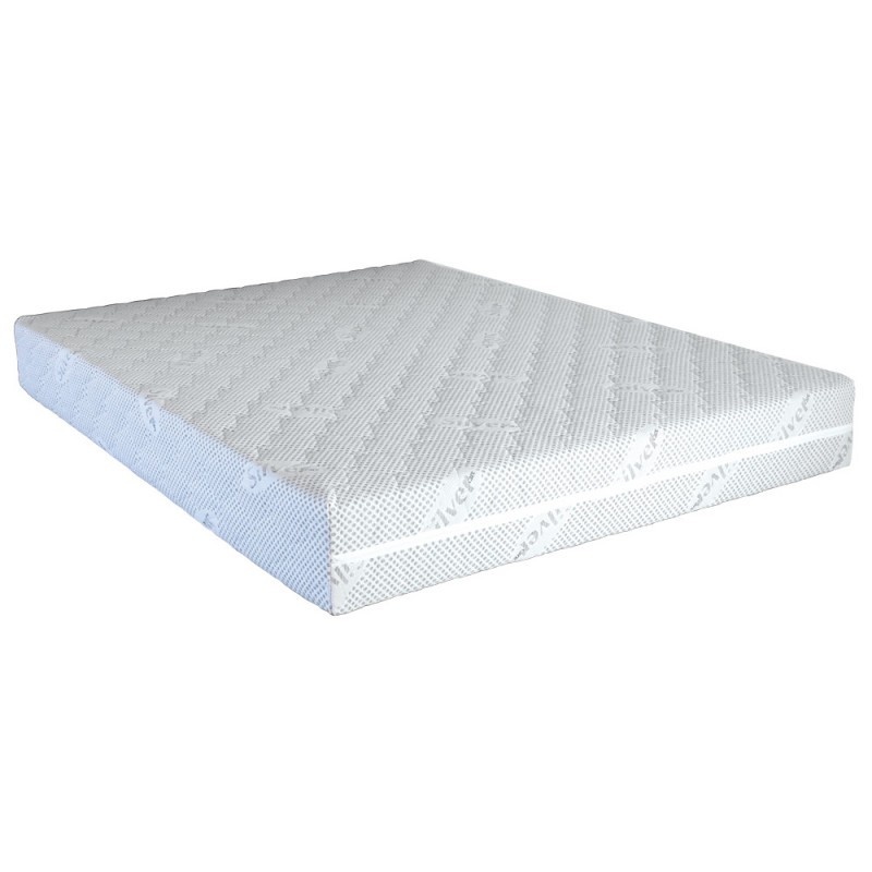 Saltea JUPITER Memory Saltsib, 140x200x24 cm, spuma poliuretanica, husa detasabila cu aloe vera, fermitate medie spre tare