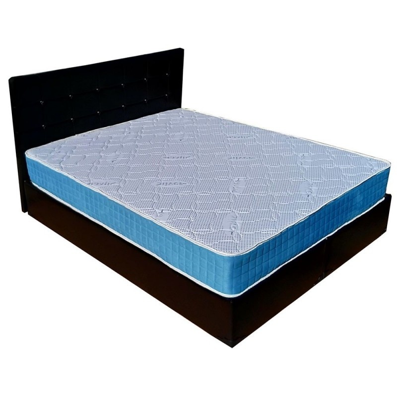 Saltea VIENA Latex Silvercare Saltex, 140x200x22 cm, spuma poliuretanica, strat latex, fermitate tare