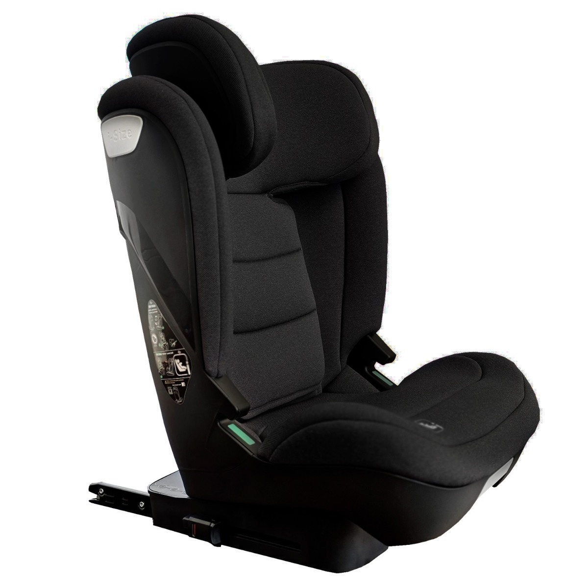 Scaun auto Appekids, I-SIZE, 100 -150 cm, Q-Fix - Black