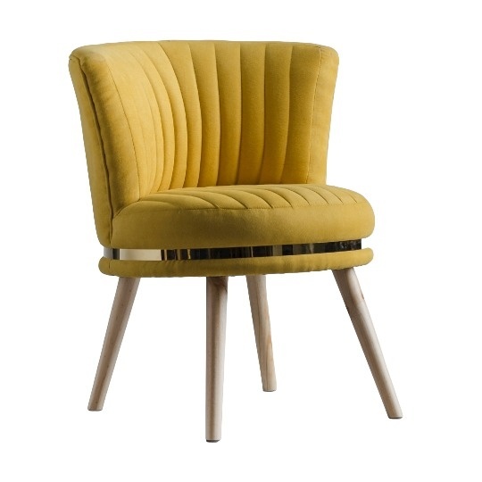 Scaun Isaura yellow