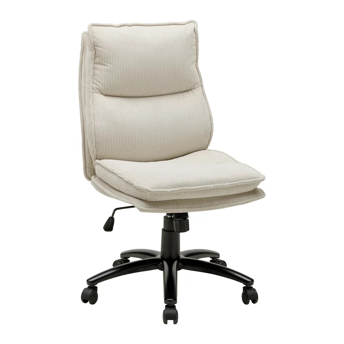 Scaun rotativ de birou Bronx, crem