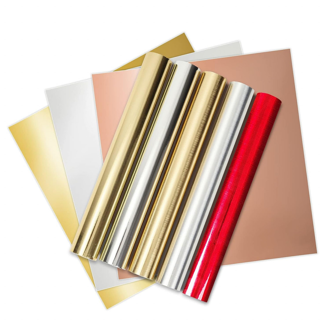 Set 6 foi de vinil pentru decorare IModeur, multicolor, 30,45 x 30,45 cm