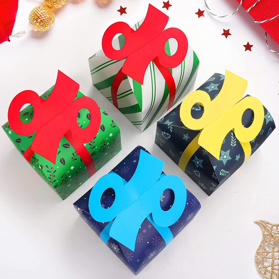 Set de 20 cutii pentru prajituri Belle Vous, hartie, multicolor, 11 x 15 x 15 cm