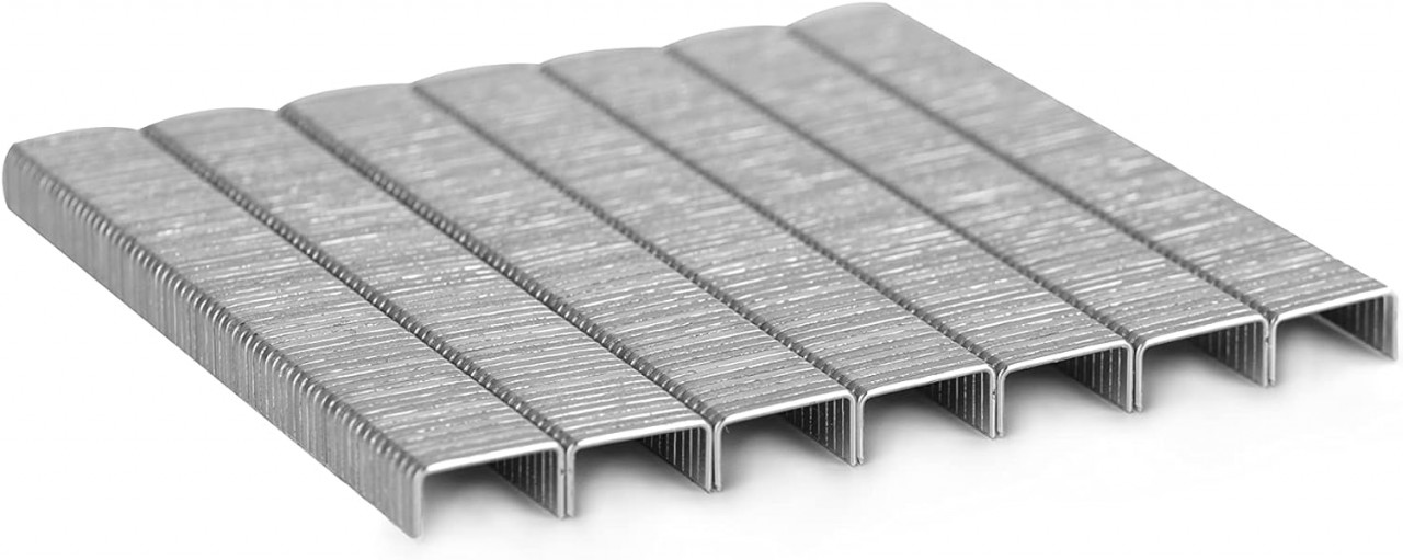 Set de 5000 capse pentru capsator TOOLZILLA, sarma galvanizata, argintiu, 6 mm
