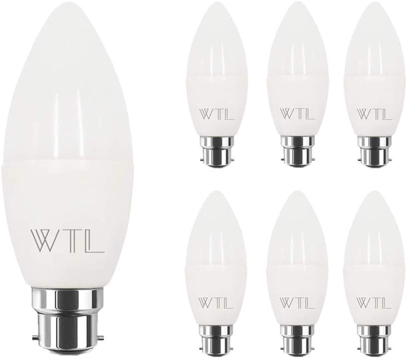 Set de 6 becuri WTL, LED, sticla, alb, 6w chilipirul-zilei.ro/ imagine 2022 by aka-home.ro